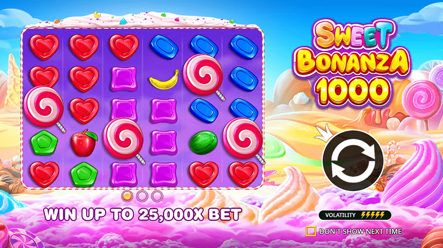 Sweet Bonanza 1000 slot game start